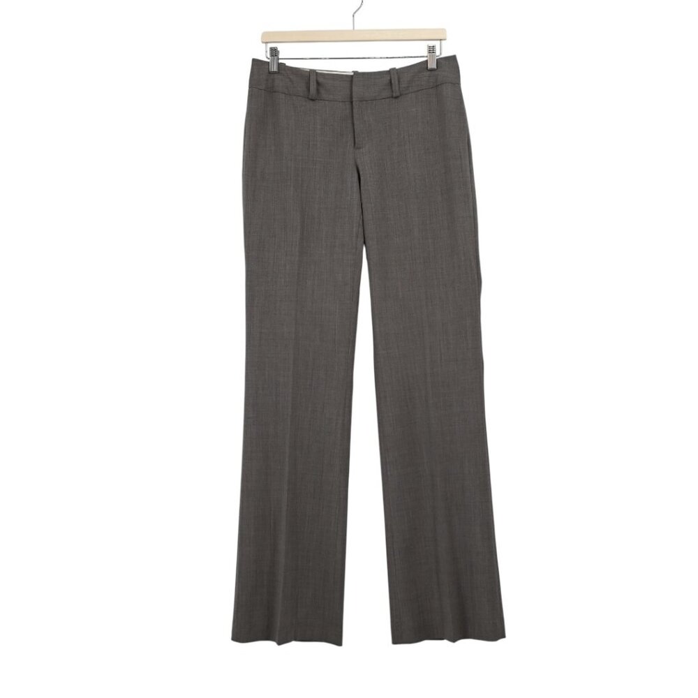 Banana Republic Jackson Fit Stretch‎ Wool Gray Dress Pants 6L